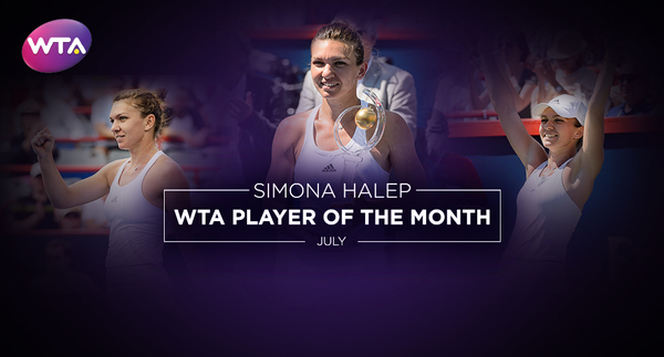 Симона Халеп бе избрана за играч на месеца на WTA