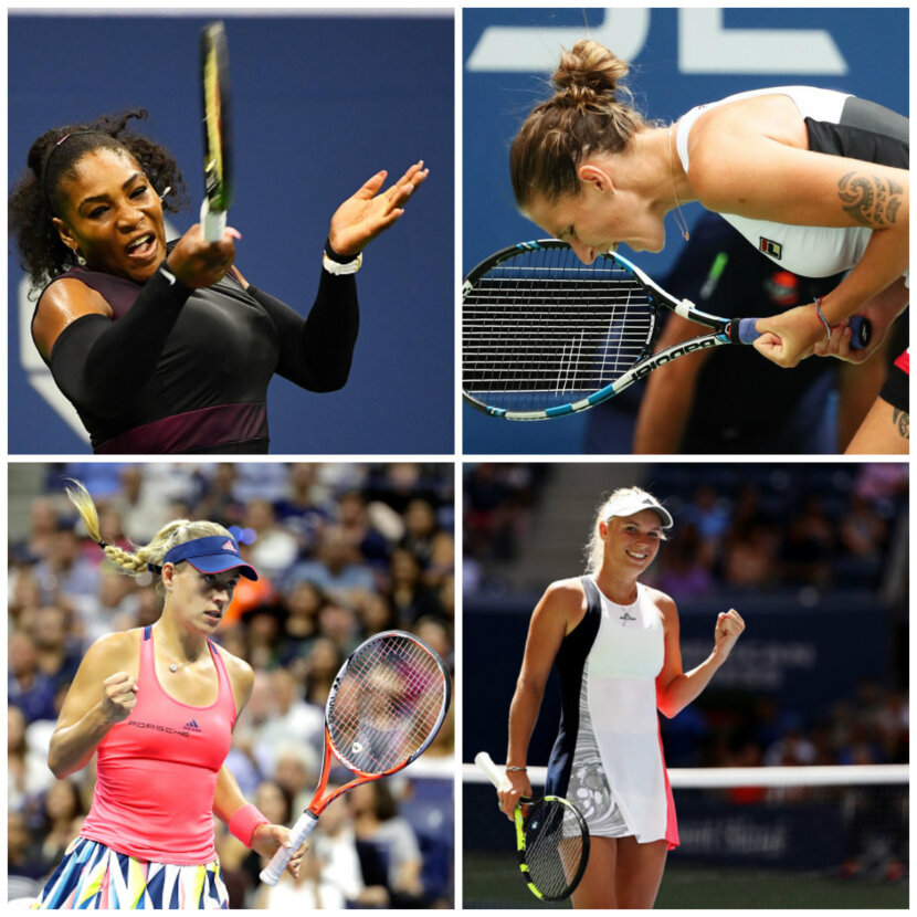 Топ изпълненията от женските полуфинали на US Open (видео)