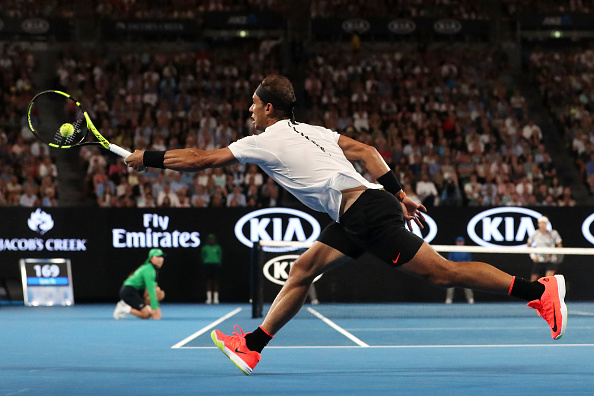 Невъзможният хотшот на Надал срещу Федерер във финала на Australian Open (видео) Невъзможният хотшот на Надал срещу Федерер във финала на Australian Open (видео)