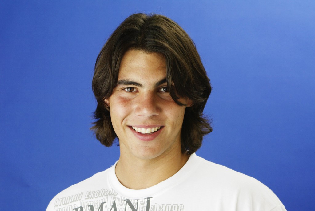 PARIS, FRANCE - MAY 23: Portrait of Rafael Nadal of Spain taken on May 23, 2004 during the French Open Tennis Championships at Roland Garros in Paris, France. (Photo by John Gichigi/Getty Images)