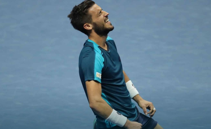 Джумхур триумфира с първия си ATP трофей след победа над Фонини Джумхур триумфира с първия си ATP трофей след победа над Фонини