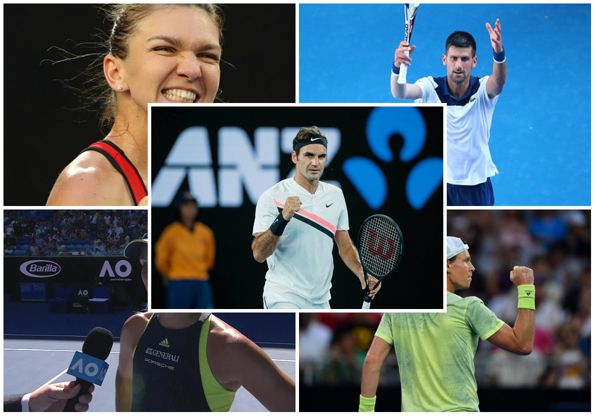 Коментирайте на живо осмия ден на Australian Open Коментирайте на живо осмия ден на Australian Open