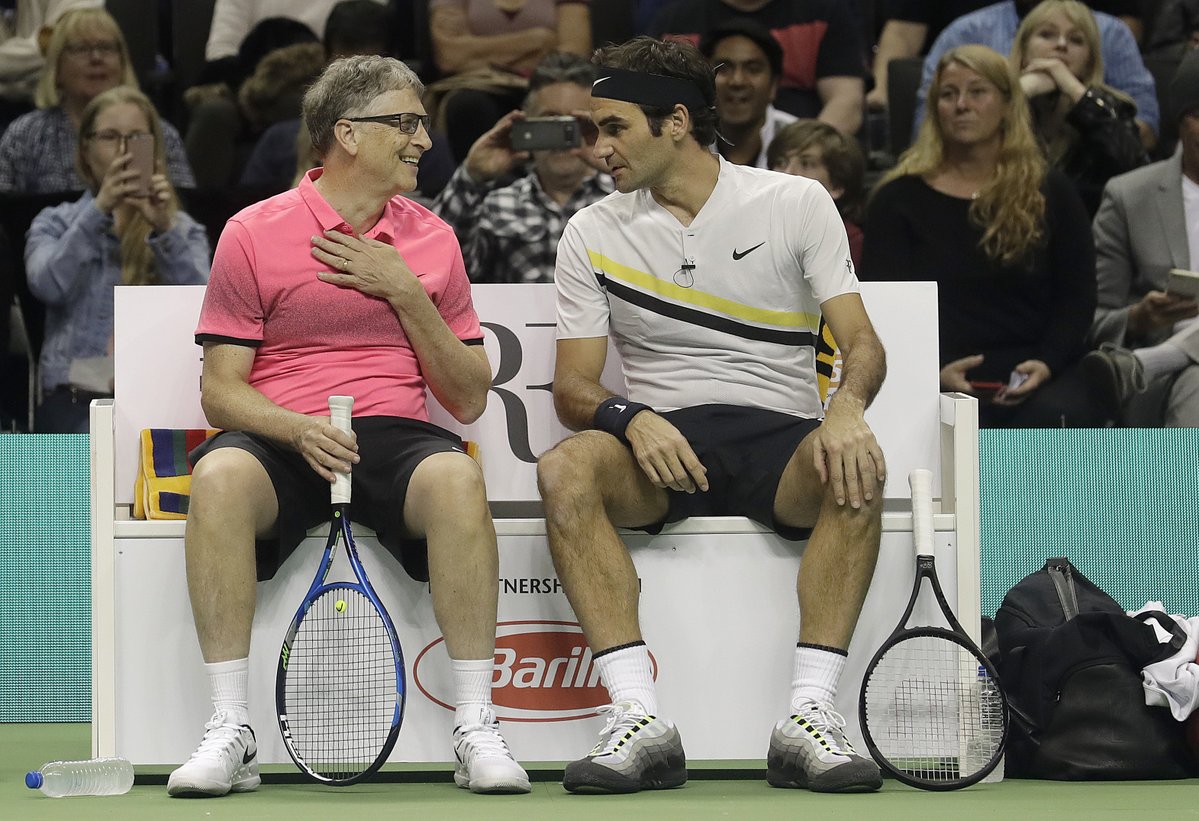 Bill Gates Roger Federer