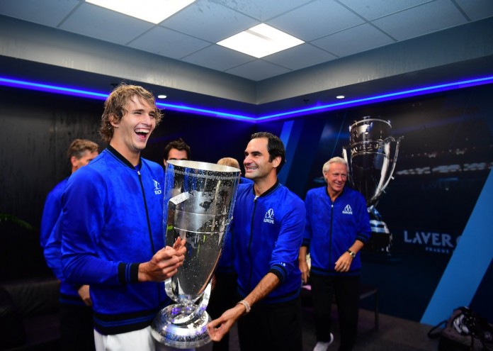 Zverev Federer Laver Cup