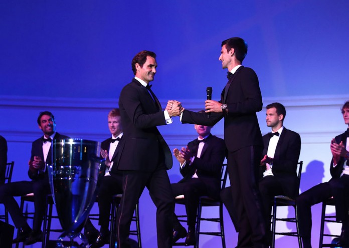 gala -federer djokovic