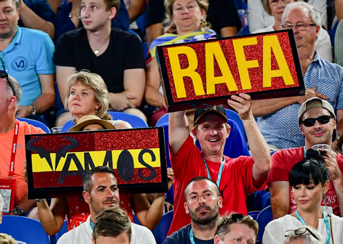 australian open fans 2