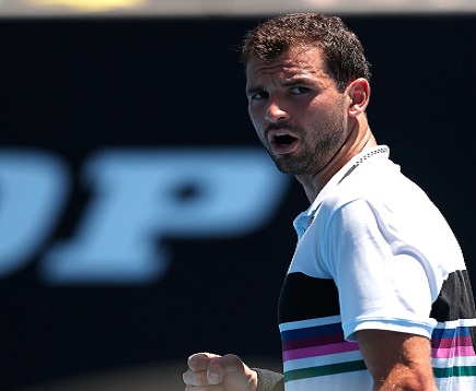 Позитивен старт! Григор Димитров се класира за втори кръг на Australian Open Позитивен старт! Григор Димитров се класира за втори кръг на Australian Open