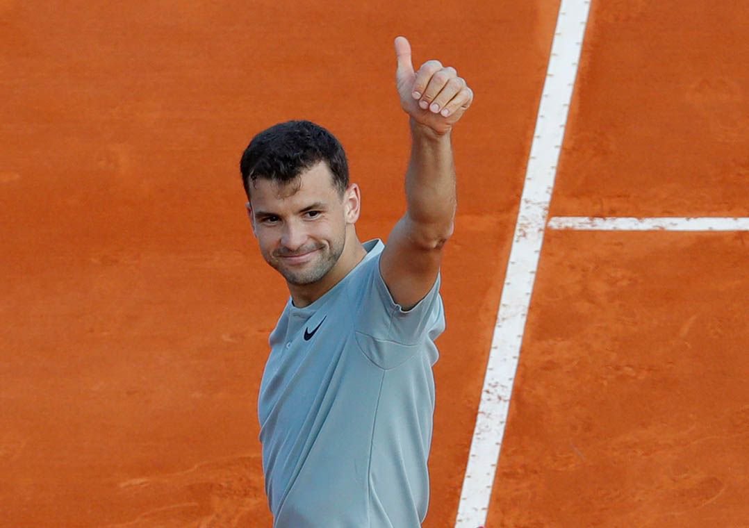 Григор Димитров няма да играе на двойки в Барселона