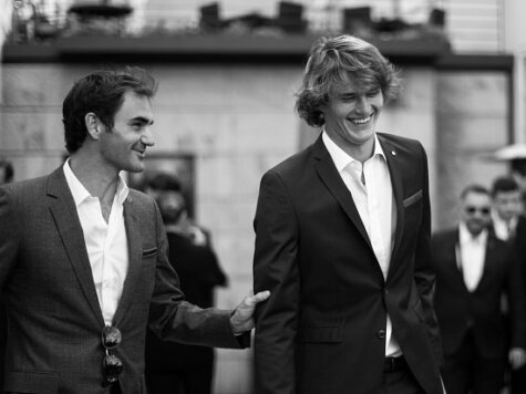 Roger Federer, Alexander Zverev