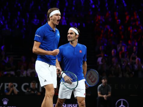 Roger Federer, Alexander Zverev, Laver Cup 2019