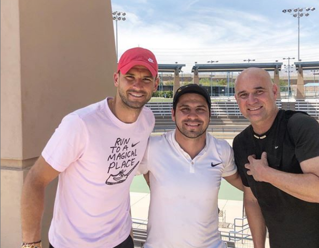 grigor dimitrov - andre agassi