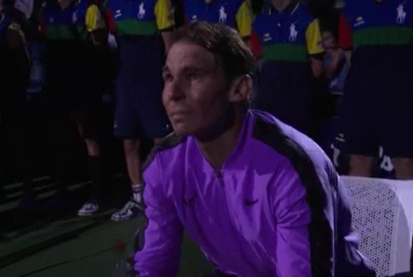 rafael nadal in tears