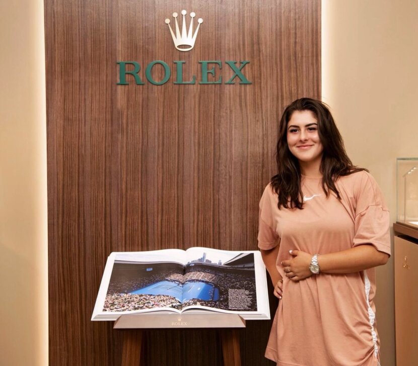 Андрееску вече е рекламно лице на Rolex Андрееску вече е рекламно лице на Rolex