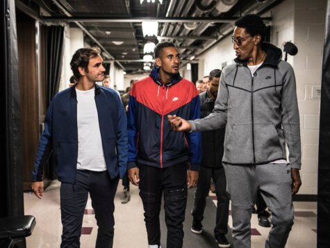 Roger Federer, Nick Kyrgios