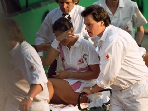 monica seles knife