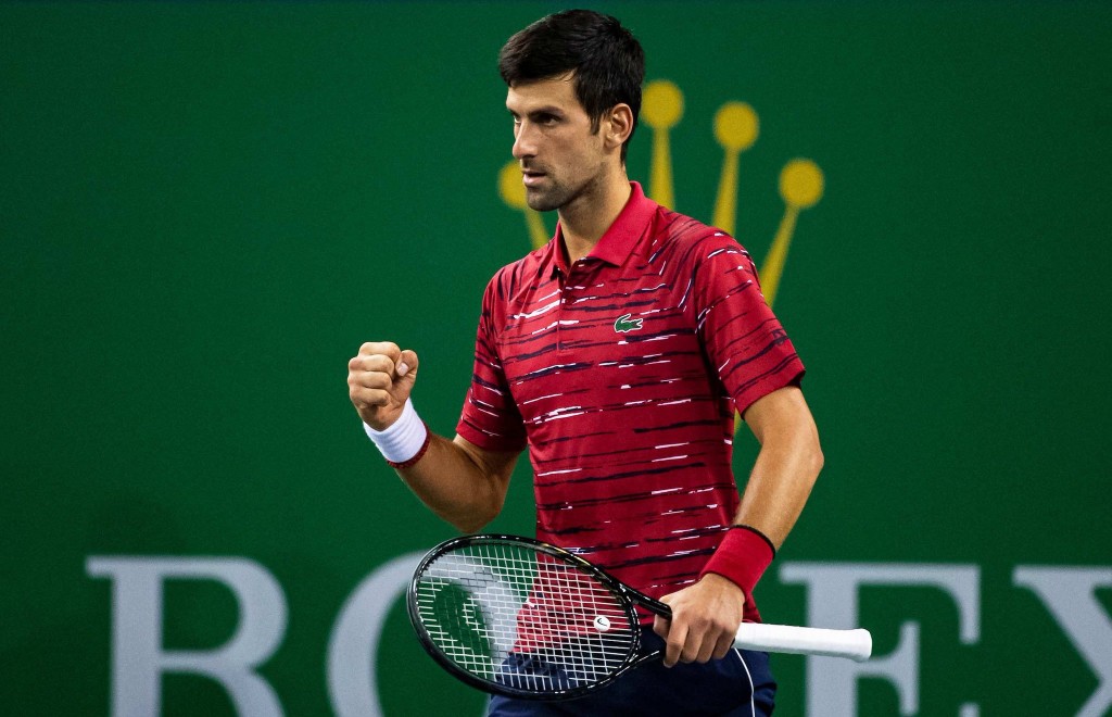novak djokovic shanghai
