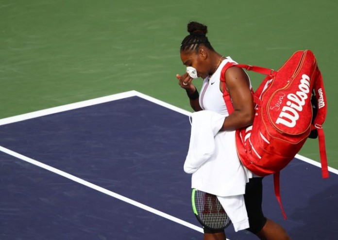 Serena Williams ill