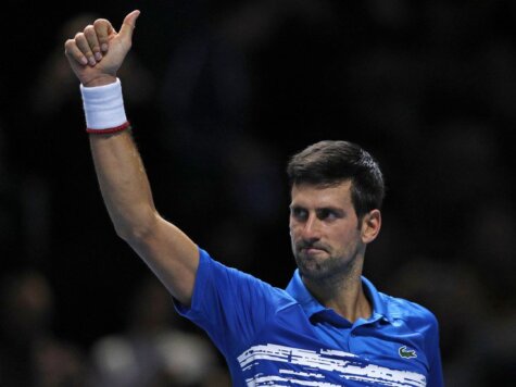 Novak Djokovic, London 2019