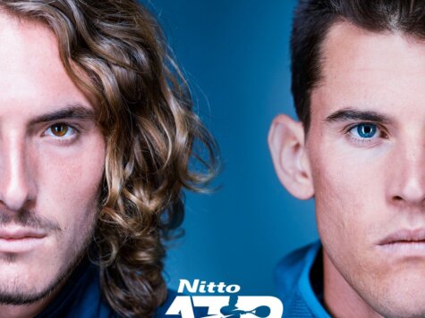 Stefanos Tsitsipas, Dominic Thiem, London 2019