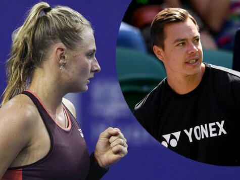 Dayana Yastremska, Sasha Bajin