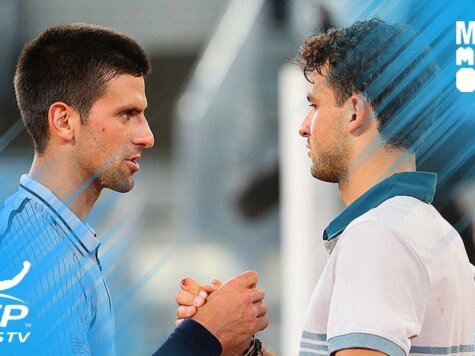 dimitrov djokovic masters madrid 2013