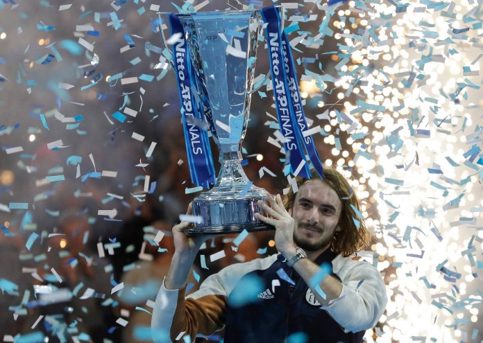 Stefanos Tsitsipas, London 2019