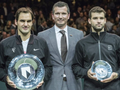 Grigor Dimitrov Federer Rotterdam