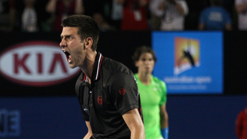 djokovic australian open 2012