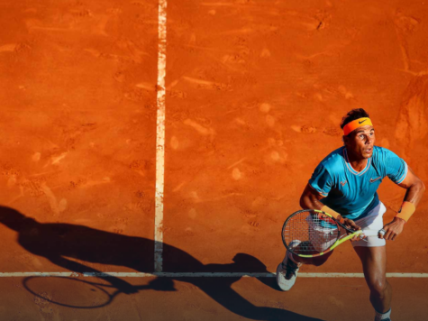 rafael nadal catching ball