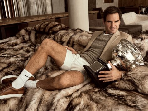 roger federer GQ