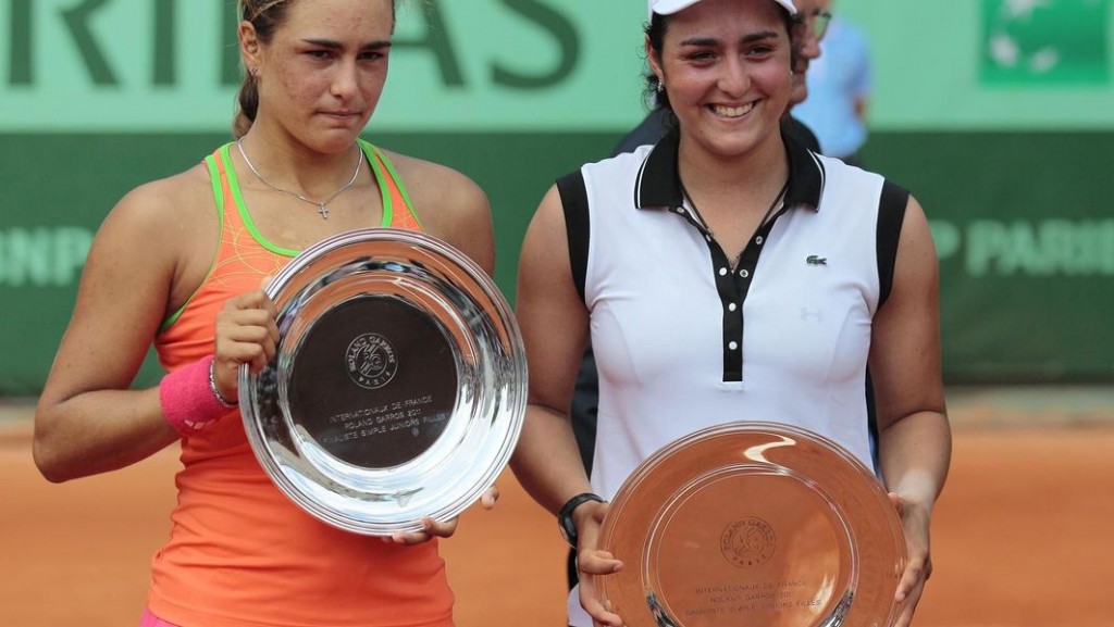 2011 Roland Garros girls' champion Ons Jabeur