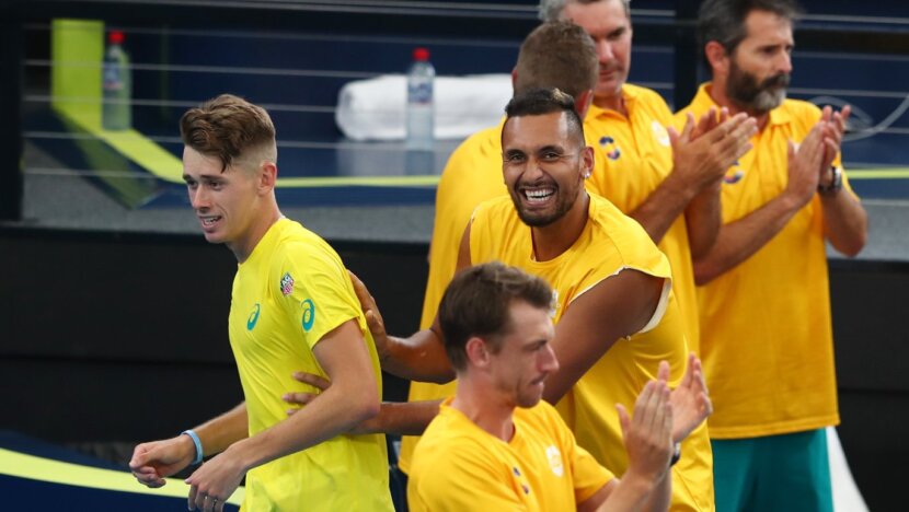 Епичен шампионски тайбрек прати Австралия на полуфинал на ATP Cup Епичен шампионски тайбрек прати Австралия на полуфинал на ATP Cup