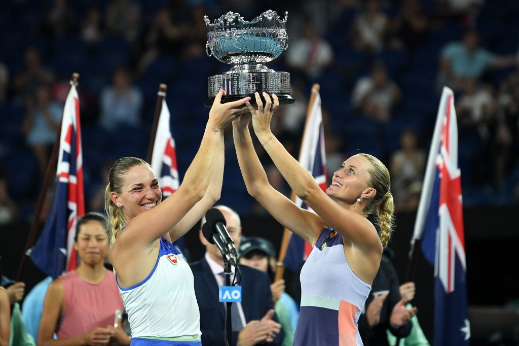 Mladenovic Babos Australian Open champions