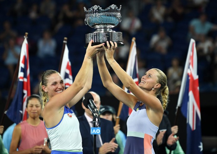 Mladenovic Babos Australian Open champions