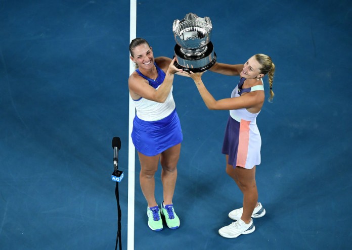 Mladenovic Babos Australian Open champions