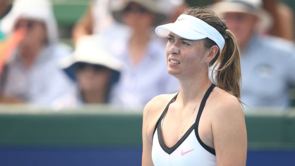sharapova kooyong
