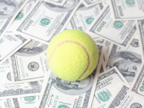 money in tennis