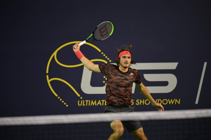 Ultimate Tennis Showdown: Циципас постигна трета победа и поведе в класирането