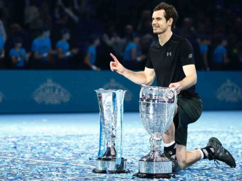 TENNIS-GBR-ATP-FINALS-TROPHY