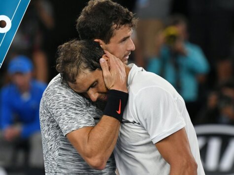 Grigor Dimitrov Rafael Nadal Australian Open 2017