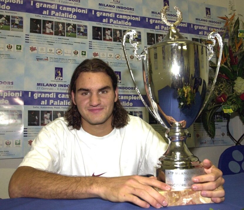 4 февруари 2001: Първата ATP титла на Роджър Федерер 4 февруари 2001: Първата ATP титла на Роджър Федерер