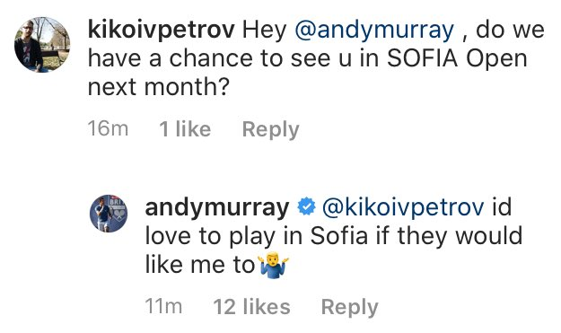 Andy Murray_Sofia Open_tweet