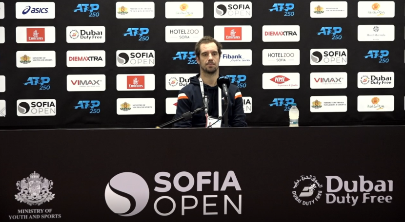 Гаске: Добри кортове и перфектна организация - Sofia Open е страхотен турнир Гаске: Добри кортове и перфектна организация - Sofia Open е страхотен турнир