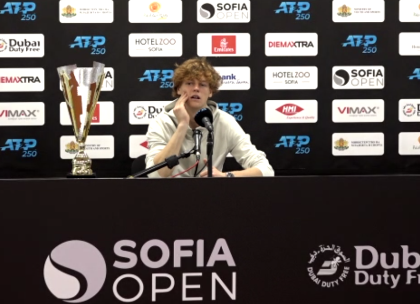 Яник Синер: Завинаги ще помня Sofia Open, всичко бе много хубаво Яник Синер: Завинаги ще помня Sofia Open, всичко бе много хубаво