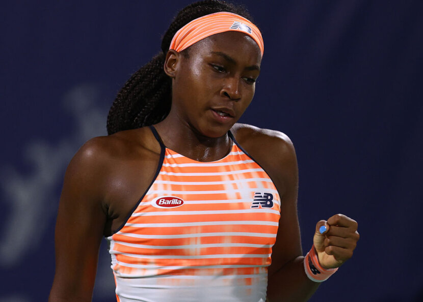 Гоф с първи четвъртфинал на WTA 1000 турнир Гоф с първи четвъртфинал на WTA 1000 турнир
