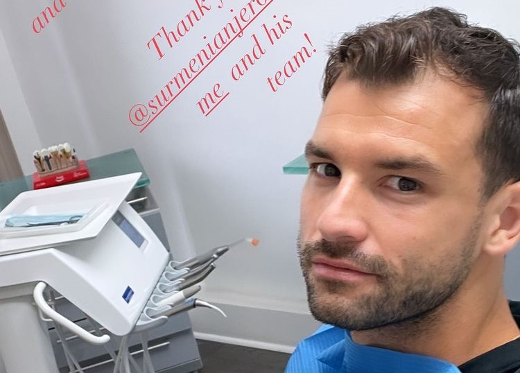 Григор Димитров - вече без шевове и готов за действие Григор Димитров - вече без шевове и готов за действие