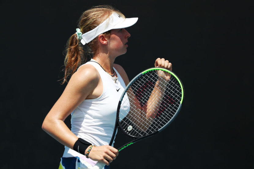 15-годишната Фрухвиртова с първа WTA победа 15-годишната Фрухвиртова с първа WTA победа