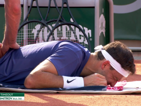 Grigor Dimitrov Medical Timeout
