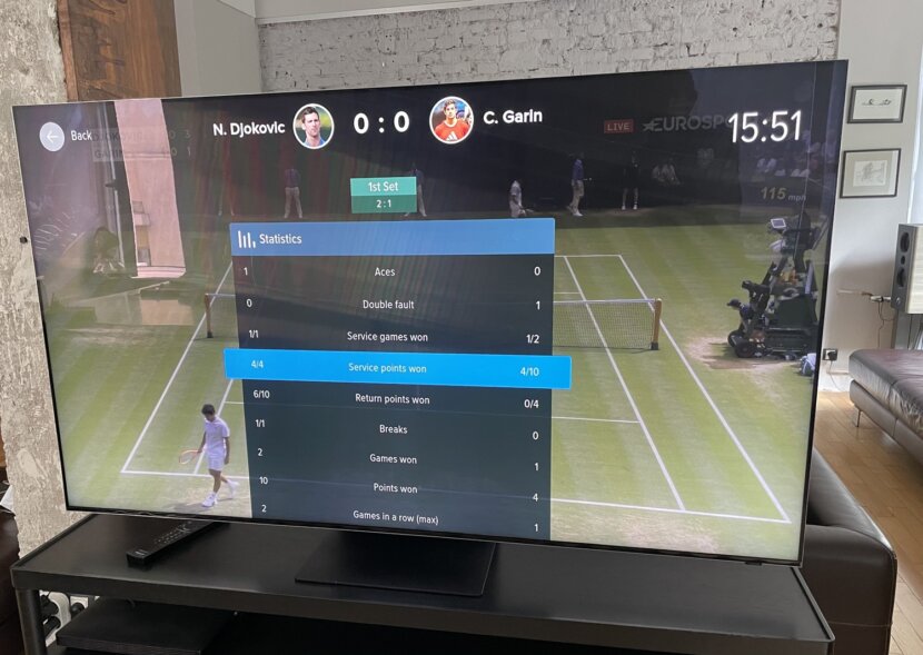 EON от Vivacom – със спортна статистика на живо и  Eurosport 4К
