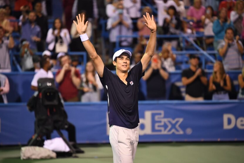 Макдоналд надделя над Нишикори за първия си ATP финал Макдоналд надделя над Нишикори за първия си ATP финал